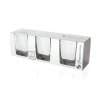 PASABAHCE Sada sklenic na whisky CARRE 310 ml, 3 ks, OK