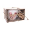 Porcelánový hrnek Srdce 0,49 l