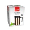 Termohrnek nerezový PHASE 480ml hnědý