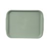 Plastový servírovací tác 35,5x26,5 cm zelený
