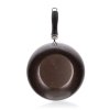 BANQUET Pánev WOK s nepřilnavým povrchem GRANITE Brown 25 cm