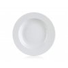 118367 porcelanovy hluboky talir 23 cm bily