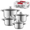 pol pl Komplet garnkow ze stali nierdzewnej Florina Polpo 8 elementow 827 7