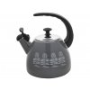 Smaltovaný čajník Polino 2,2l šedý