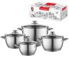 pol pm Komplet garnkow nierdzewnych Florina Henry by Mateusz Gessler 1 7 l i 2 4 l i 3 3 l i 6 l 212 8