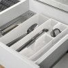 Příborník s posuvem 39x29 cm bílý