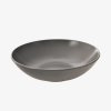 Keramický hluboký talíř ALFA 20,5cm šedý