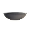 Keramický hluboký talíř ALFA 20,5cm černý