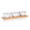 Sada porcelánových misek BRILLANTE Bamboo 32,6 x 9,5 cm