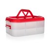Piknik box BANQUET Culinaria 2 patra červený