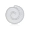 Porcelánová servírovací miska spirála BANQUET Bianca 27 x 3,2 cm