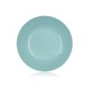 Skleněný hluboký talíř kulatý ARC Carine 21 cm tyrkysový