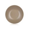 Keramický hluboký talíř Banquet AMANDE 21cm hnědý