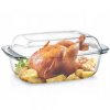 Skleněný pekáč s víkem Florina Limpo 5,6 l obdélník