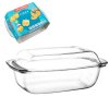 Skleněný pekáč s víkem Florina Limpo 5,6 l obdélník