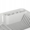 Plastový odkapávač Florina CADRO 39 x 30 cm bílý