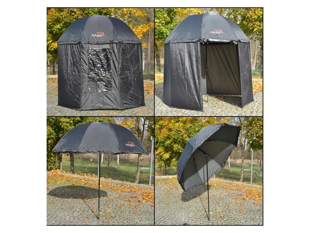 Kvalitní Rybářský deštník, voděodolný, celý uzavřený Stan 250 cm HOKKAIDO  15035N - nasenaradi.cz