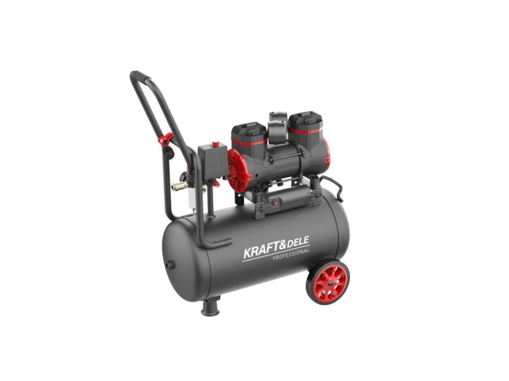 kompresor bezolejowy 24l 1300w kd1390 2