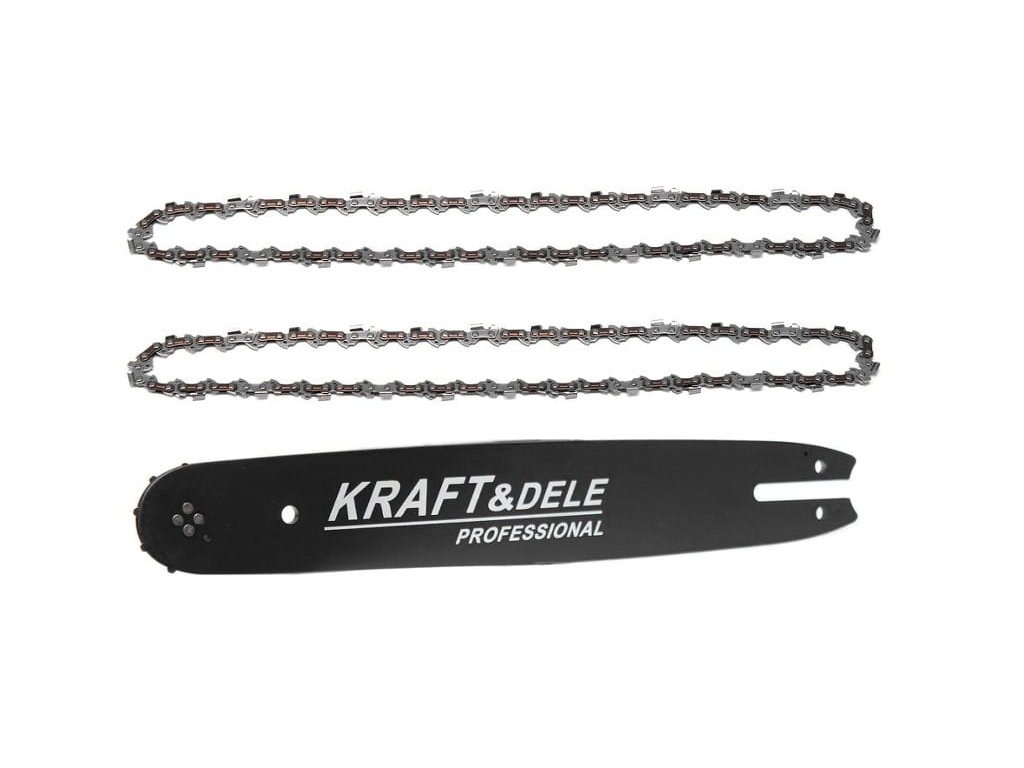 Vodicí lišta 14"/35 cm + 2 řetězy KD10150