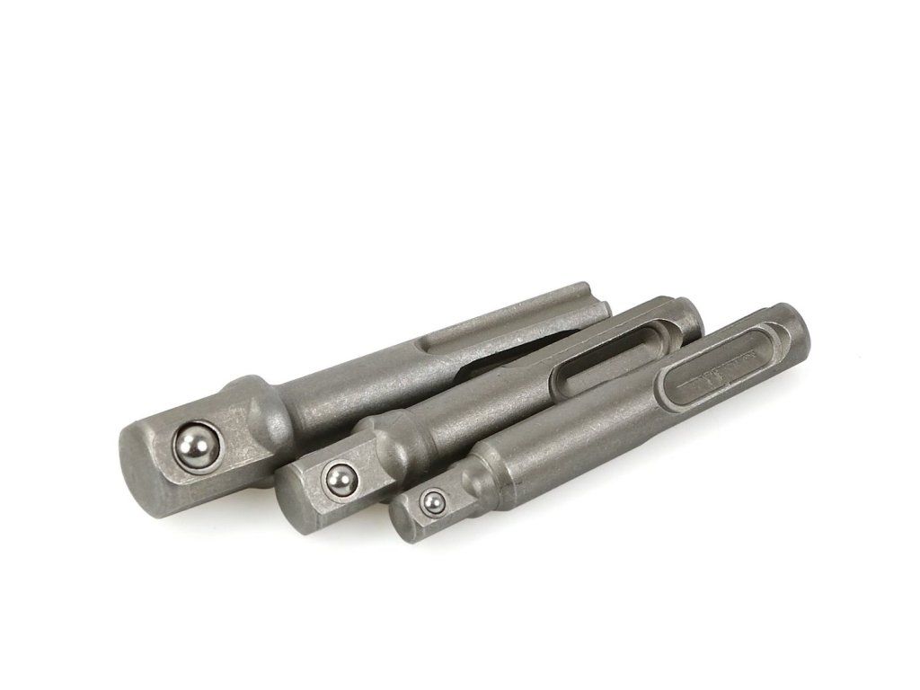 Sada adaptérov SDS Plus Geko G40054 – detail stopky SDS Plus