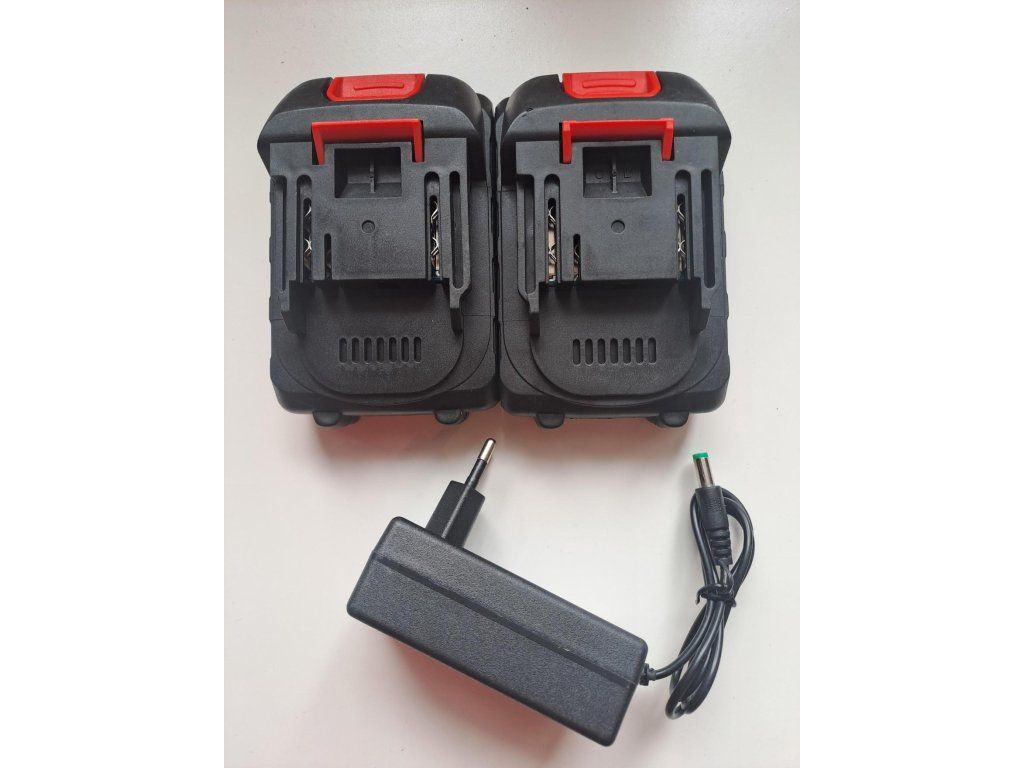 Sada 2× akumulátor 36V / 5Ah + nabíječka ONDRAGON Li-Ion
