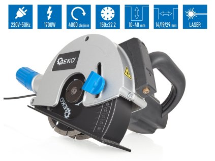 Drážkovací freza na zdivo 1700W 150mm