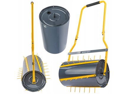 Screenshot 2025 02 14 at 11 13 23 Walec OGRODOWY Do Trawy Aerator Trawnika Ubijak Gleby Ziemi 35L 50CM KOLCE (202059244) • Cena Opinie • Walce 17247286961 • Allegro