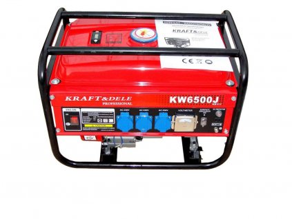 Elektrocentrála benzínová AVR 2500W (230V/12V DC)