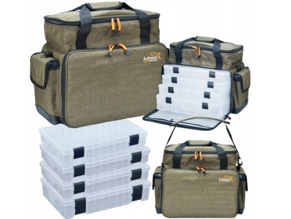 Screenshot 2025 09 02 at 13 53 29 DUŻA TORBA WĘDKARSKA HOKKADO NA RAMIĘ 6 PUDEŁEK SZTYWNE DNO 35 47 23CM 5905427504016 16690726959 Allegro