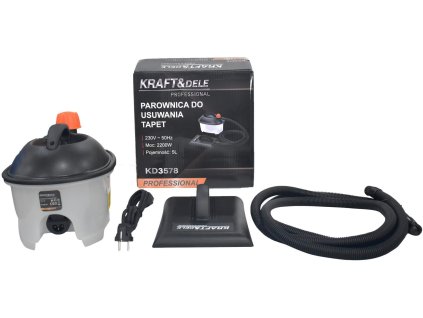 Parní odstraňovač tapet – 2200 W, nádrž 5 l