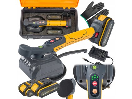 Screenshot 2025 09 19 at 12 15 35 PRZYSSAWKA WIBRUJĄCA DO UKŁADANIA PŁYTEK WIBRATOR DO POZIOMOWANIA 2XAKU 21V (5904067443761) • Cena Opinie • Przecinarki do glazury 17602332545 • Allegro