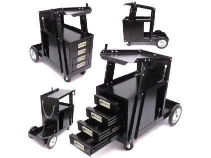 Screenshot 2025 09 24 at 16 57 13 WÓZEK SPAWALNICZY DO SPAWAREK z PÓŁKĄ na BUTLE METALOWE KÓŁKA POD MIGOMAT (5903957005249) • Cena Opinie • Wózki spawalnicze 17873181421 • Allegro