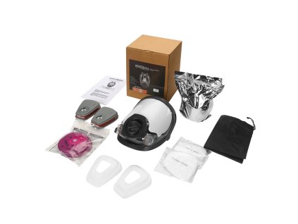 Profesionální Plnoobličejová Maska s Filtry KD10031 pro Ochranu Dýchacích Cest