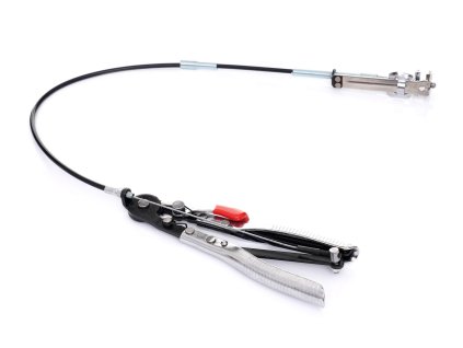 Profesionální kleště na hadicové spony s lankem kd10040