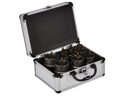 Profesionální sada vidiových vrtáků do kovu Kraft&Dele KD10061 - 10 ks