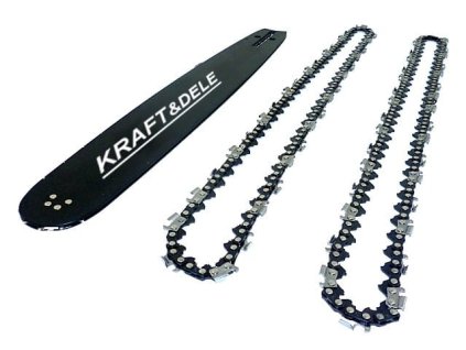 Vodicí lišta 15"/38 cm + 2 řetězy kd10151