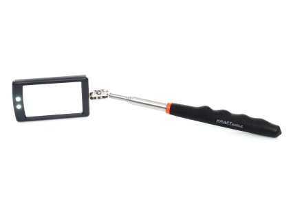 Inspekční zrcátko s led teleskopické 285-876 mm kd10189