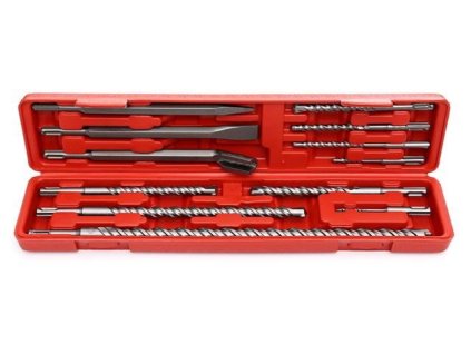 Sada 9 vrtáků S4 + 3 sekáče SDS+ KD10206