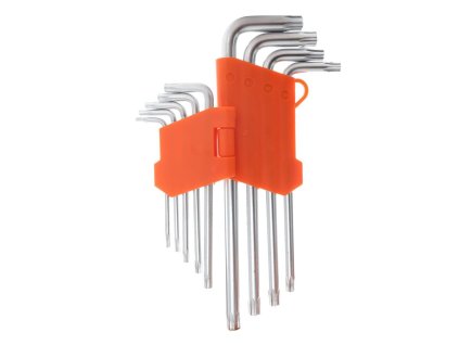 Sada 18 imbusových klíčů s kulovou hlavou + hvězdicovými hlavami KD10297