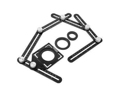 Šablona pro měření a značení otvorů pro dlaždice kd10385