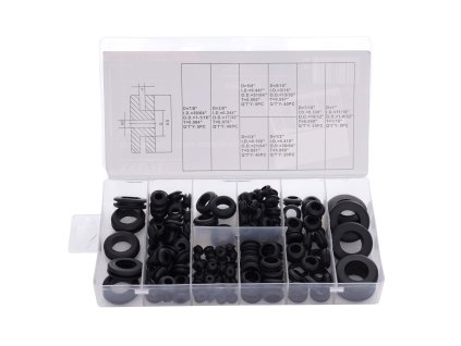 Gumové průchodky 180 ks kd10485