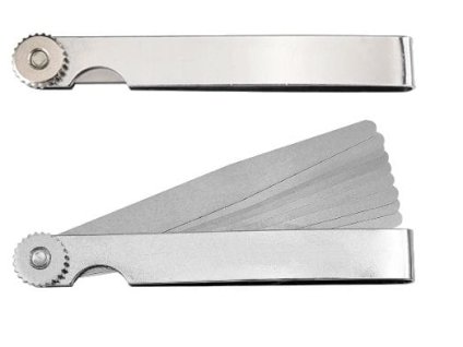 Lamelový měřič mezer - 17 lamel KD10560