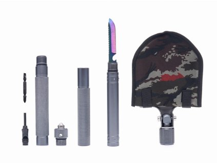 Multifunkční vojenská survivalová lopatka KD10657