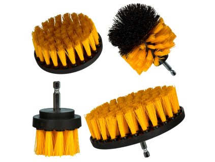 Sada kartáčů pro vrtačku – 4 ks KD10995