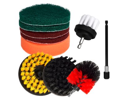 Sada kartáčů pro vrtačku – 11 ks KD10996