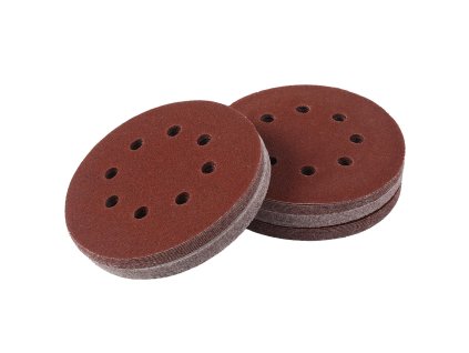 Brusný papír 50 ks, kotouč 125 mm P80 se suchým zipem KD11809