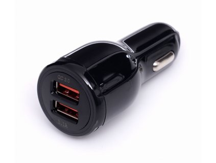 Autonabíječka QUICK CHARGE 2 USB porty KD1235