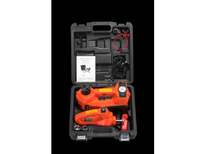 Automobilový zvedák hydraulický bodový zvedák 12 v 5t + klíč na kola kd1368