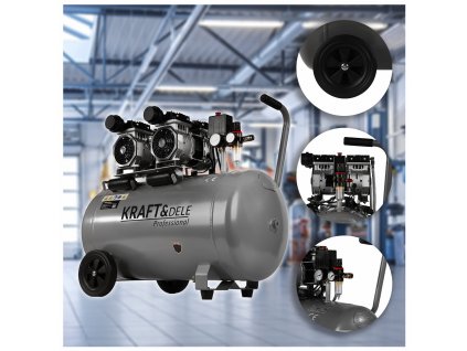 Bezolejový kompresor 100 l KD1398