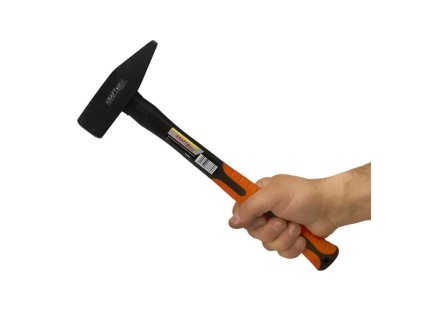 Hammer for machinists, fiberglass, 1 kg